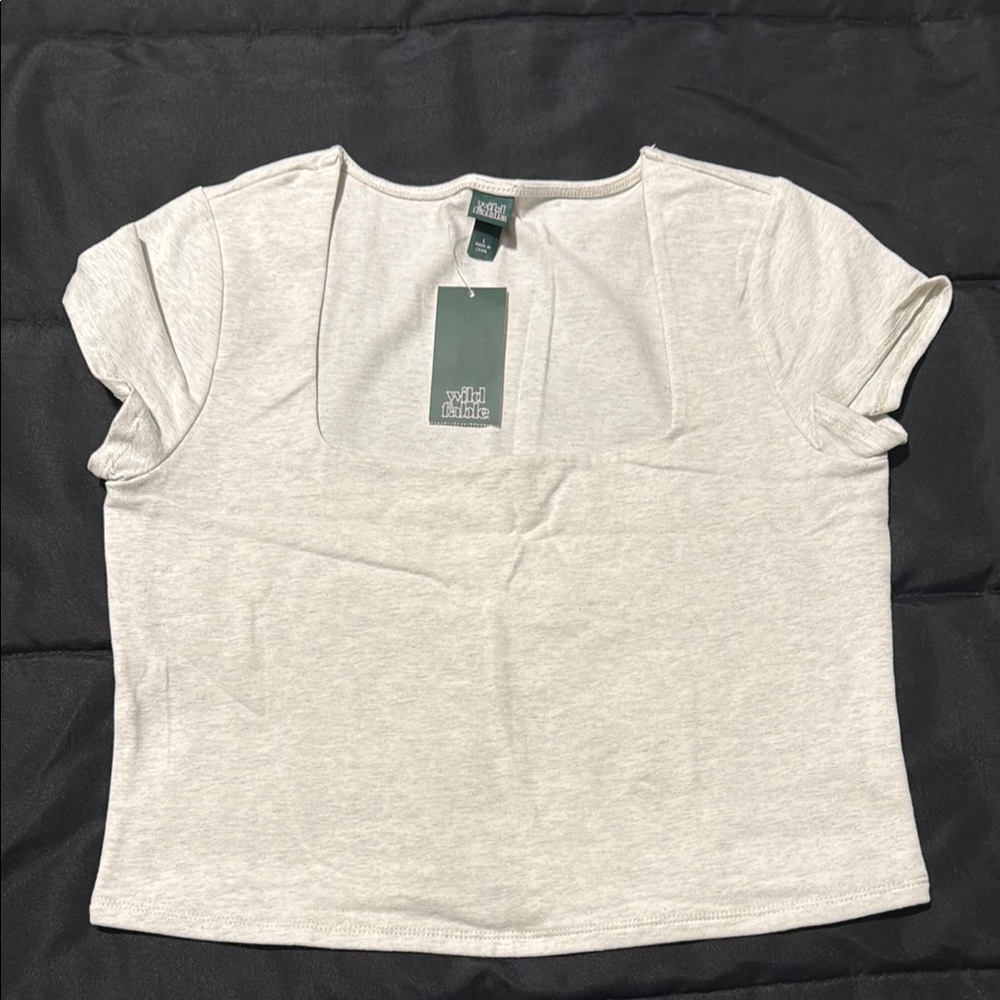 wild fable Square Crop Top